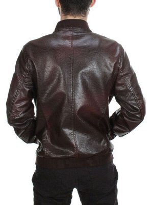 216 BROWN Куртка из эко-кожи мужская