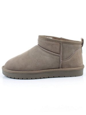 04-PF8300-6 KHAKI Угги женские (натуральная замша, 100% шерсть)