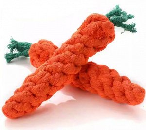 Игрушка плетенная Морковка, 20 см, 1 шт