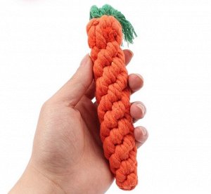 Игрушка плетенная Морковка, 20 см, 1 шт