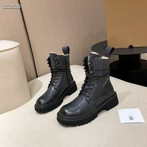 Ботинки женские кожаные зимние