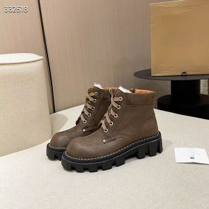 Ботинки женские кожаные зимние