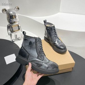 Ботинки женские кожаные зимние
