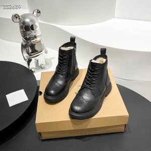 Ботинки женские кожаные зимние