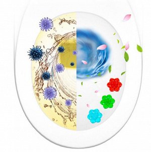 Гель-дезодорант Цветок для унитаза, на 12 нажатий