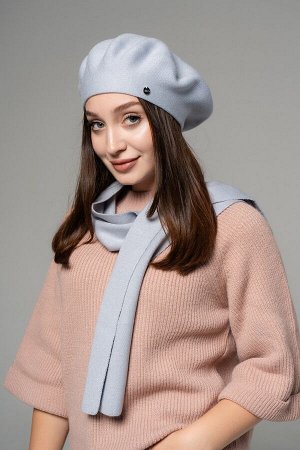 Женский комплект берет+шарф