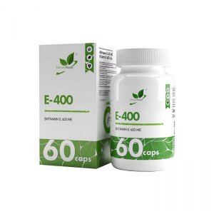 Витамины отдельные NaturalSupp Токоферол (Витамин Е) 60 caps