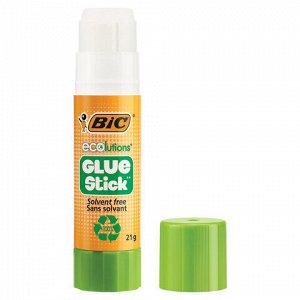 Клей-карандаш BIC "ECOlutions", 21 г, 8923452