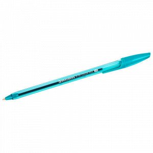 Ручки шариковые BRAUBERG X-30 COLOR MIX, КОМПЛЕКТ 12 ШТ., СИНИЕ, пишущий узел 1 мм, линия письма 0,5 мм, 144336