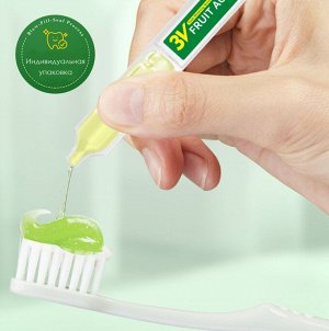 Эссенция для отбеливания зубов с фруктовыми кислотами и витаминами Sadoer, 10 ампул по 1,5 мл.