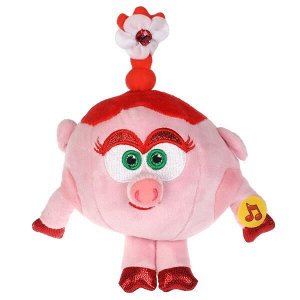 Игрушка мягкая Смешарики Нюша, 13см, муз. чип.в пакете A20307-10, 380444