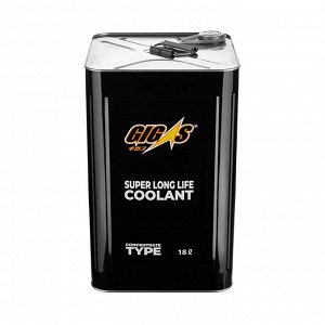Антифриз GIGAS SUPER LONG LIFE COOLANT CONCENTRATE BLUE, синий, 18л, арт. SLLC-CB018