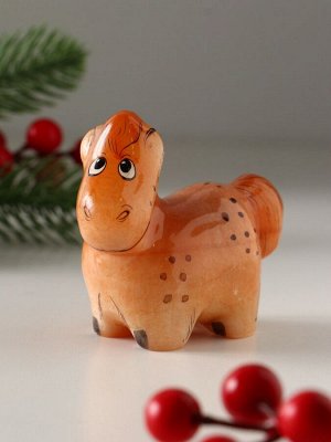 Фигурка «Конь Гаврюша», 8x7.5 см, селенит