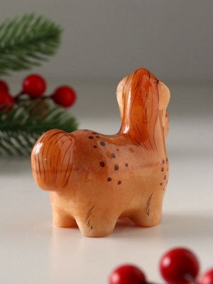 Фигурка «Конь Гаврюша», 8x7.5 см, селенит