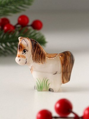Фигурка «Лошадка Селена», 6x5.5 см, селенит