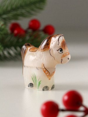 Фигурка «Лошадка Селена», 6x5.5 см, селенит