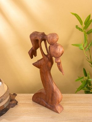 Сувенир «Счастье в руках», 40x17x4.5 см, дерево