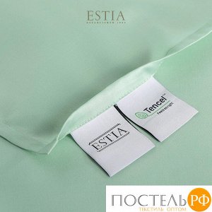 Комплект постельного белья Estia ОРНЕЛЛА ментол, Евро