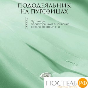 Комплект постельного белья Estia ОРНЕЛЛА ментол, Евро