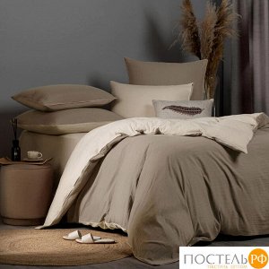 Комплект постельного белья SleepiX ЮКО гкор/экрю, Евро