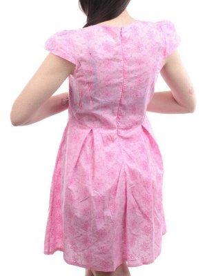 632 PINK Платье женское летнее (65% хлопок, 35% полиэстер)