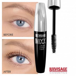 LUXVISAGE Тушь для ресниц MIXX объем-длина-изгиб черная