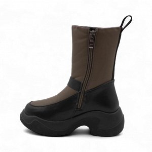 Сапоги на меху 86153-764-1 хаки