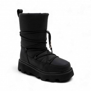 Сапоги на меху GW2-1 черные