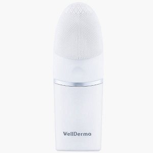 Электрическая щетка для очищения лица WellDerma Sapphire Electric Silicone Cleansing Brush, 1шт