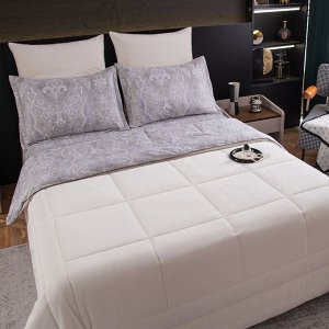 Комплект постельного белья Сатин Velouria Luxe с Одеялом VL002