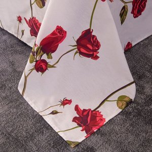 Комплект постельного белья Сатин Velouria Luxe с Одеялом VL015
