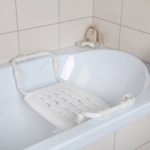 Сиденье на ванну СВ5 (пластик-белый) раздвижное