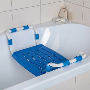 Сиденье на ванну СВ5 (пластик-индиго) раздвижное
