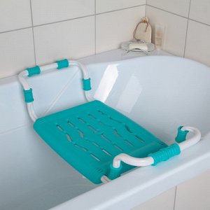 Сиденье на ванну СВ5 (пластик-бирюза) раздвижное