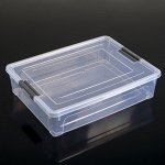 Контейнер для хранения с крышкой Smart Box, 3,8 л, 32?24?7 см, цвет МИКС