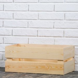 Ящик деревянный, 48x20x28 см