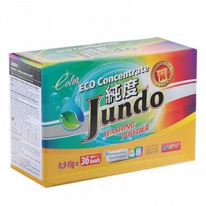 Порошок для стирки Цветного белья Jundo Color Экологичный, концентрированный, 900 г