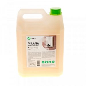 Жидкое крем-мыло Milana, молоко и мед, 5кг