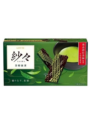 Шоколад Sasha матча, Lotte, 69г