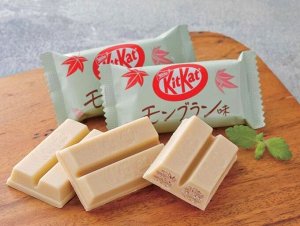 KitKat Mini Mont Blanc Flavor - вафли кит-кат с сезонным вкусом десерта монблан