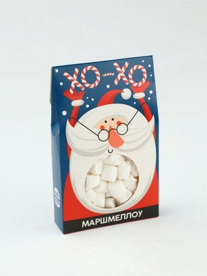 Маршмеллоу в коробке ХО-ХО, со вкусом пломбира, 55 г