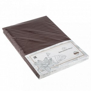 Пододеяльник 2-х спальный "Шоколад" 175х215см, микрофибра-страйп 90г/м2, упаковка "классическая" ПВХ 28х41см "Домашняя мода" (Россия)