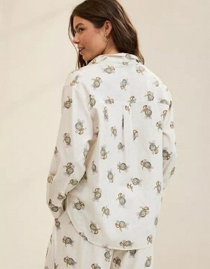 Aerie Flannel Pajama Shirt