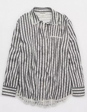 Aerie Flannel Pajama Shirt