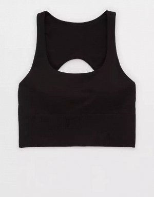By Aerie Seamless Longline Sports Bra