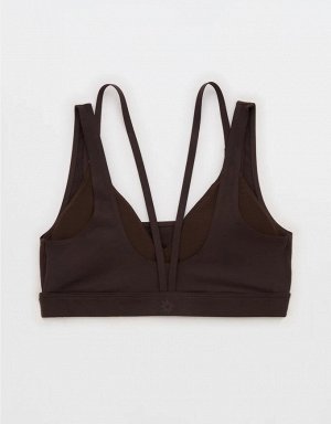 By Aerie The Hugger Layered Sports Bra