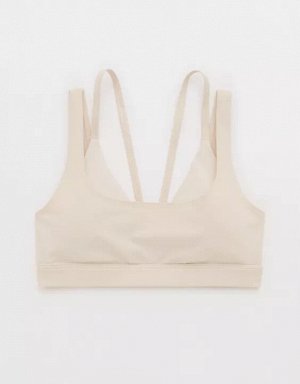 By Aerie The Hugger Layered Sports Bra