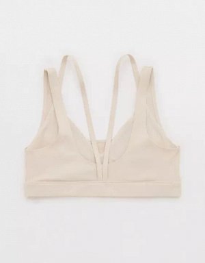 By Aerie The Hugger Layered Sports Bra