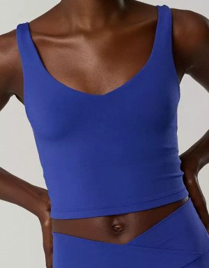 By Aerie Real Me Low Key Longline Sports Bra