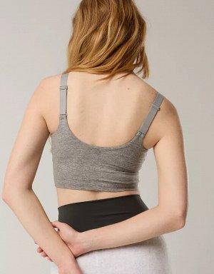 By Aerie The Hugger Longline Sports Bra